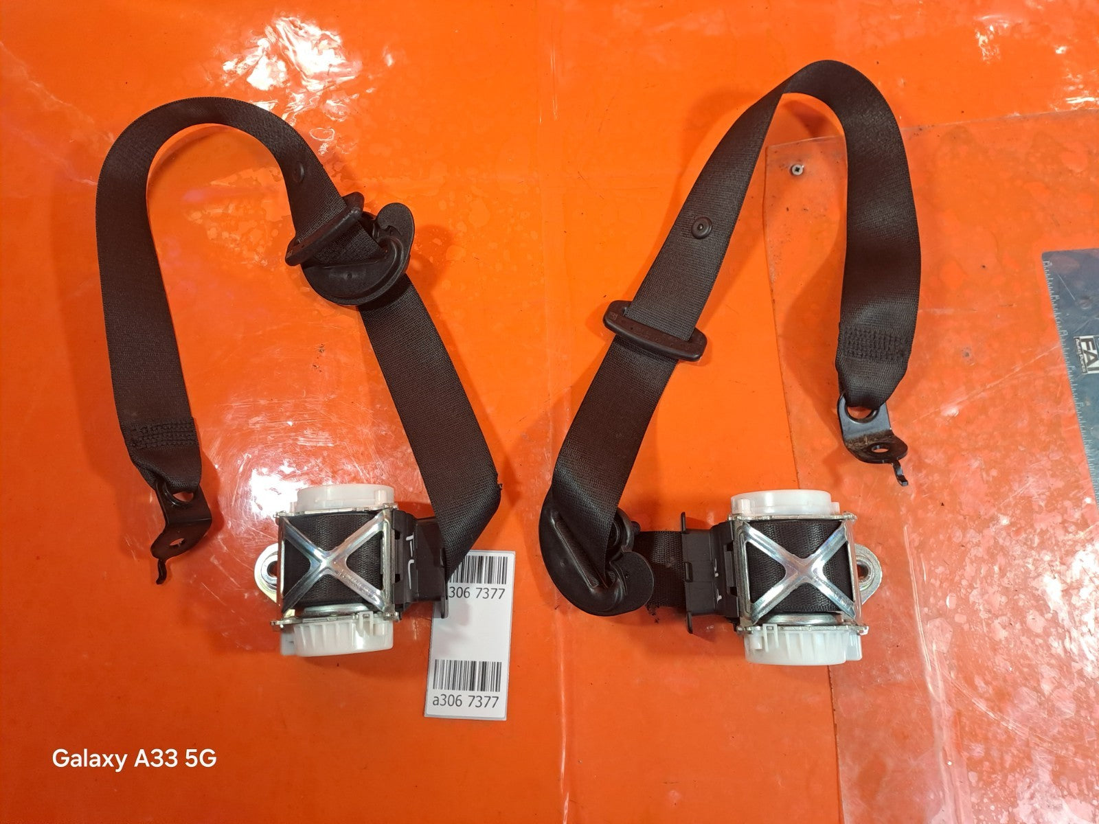 ✅BMW 218I SPORT F22 1.5 PETROL 2017 FRONT LEFT & RIGHT SEAT BELT 34097872C A306 - Image 3