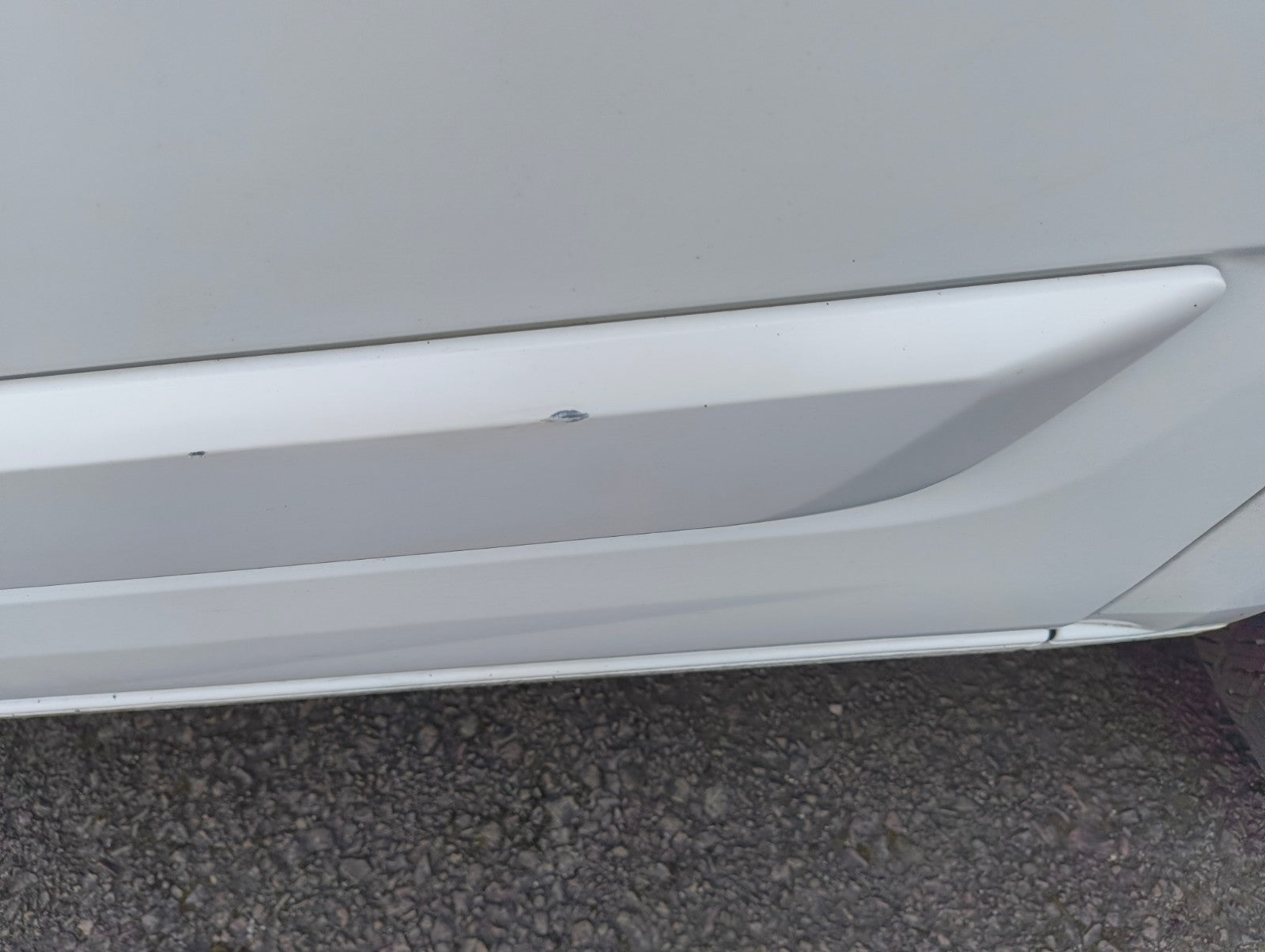 ✅Ford Tourneo Custom 2.2 Diesel 2015 Left Side Sliding Door Bare White Dent A377 - Image 5