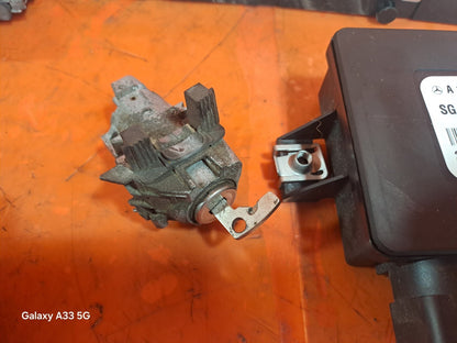 ✅2012 MERCEDES B CLASS W246 1.8 CDI DIESEL ECU KIT LOCK SET MODULE KEY +WARRANTY - Image 8