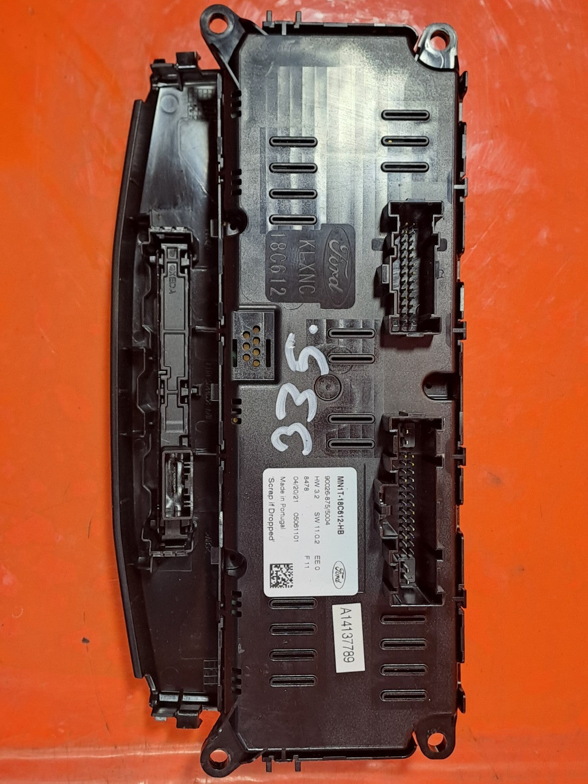 ✅2021 FORD PUMA ST-LINE X AC AIR CON HEATER CLIMATE CONTROL PANEL MN1T-18C612-HB - Image 9