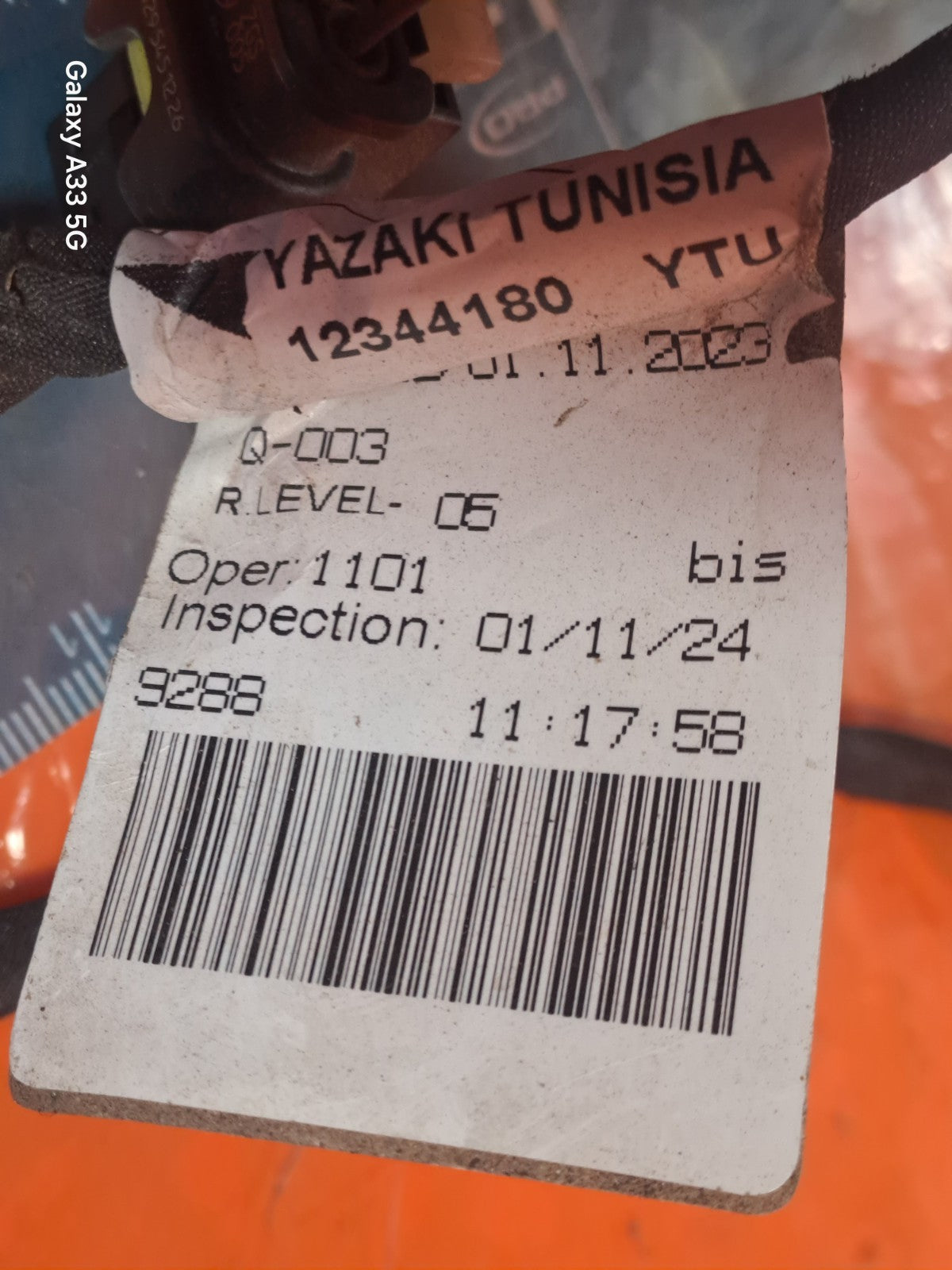 ✅MERCEDES A180 SPORT 1.3 PETROL 2025 REAR PARKING SENSOR WIRING LOOM A1775408341 - Image 6
