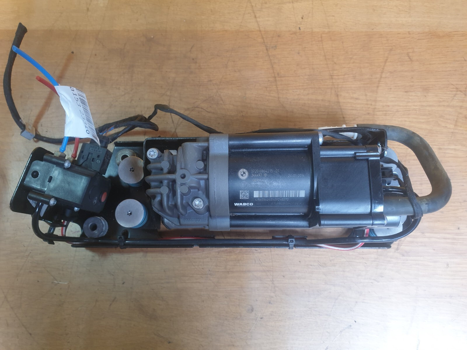 ✅2014 BMW 5 SERIES F11 AIR SUPPLY SUSPENSION COMPRESSOR MOTOR 6864215 + WARRANTY - Image 3