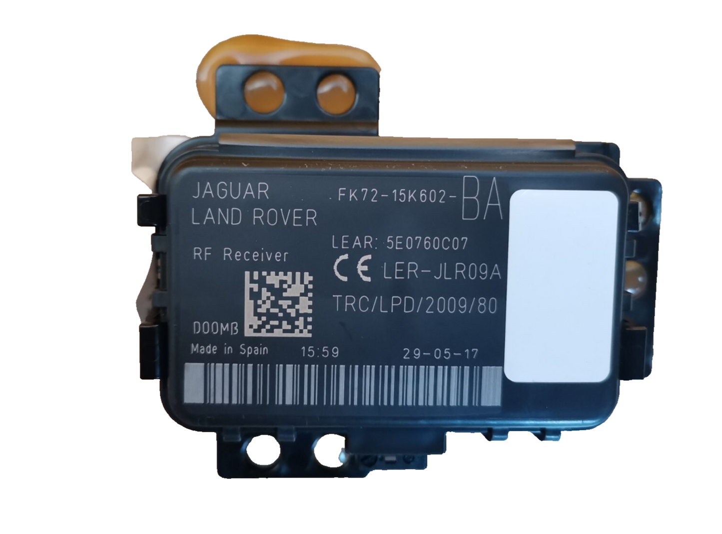 ✅Range Rover Evoque L538 2017 Remote Receiver Control Module FK72-15K602-BA A127 - Image 1