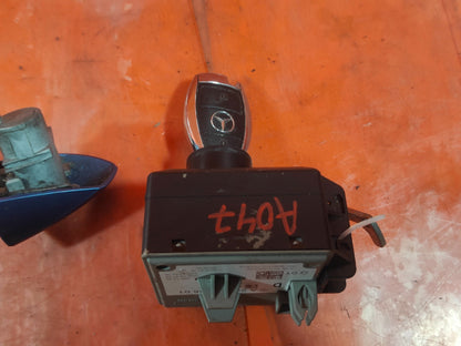 ✅2015 MERCEDES A200 W176 IGNITION KEY LOCK BARREL SWITCH & KEY A2469055501 A047 - Image 7