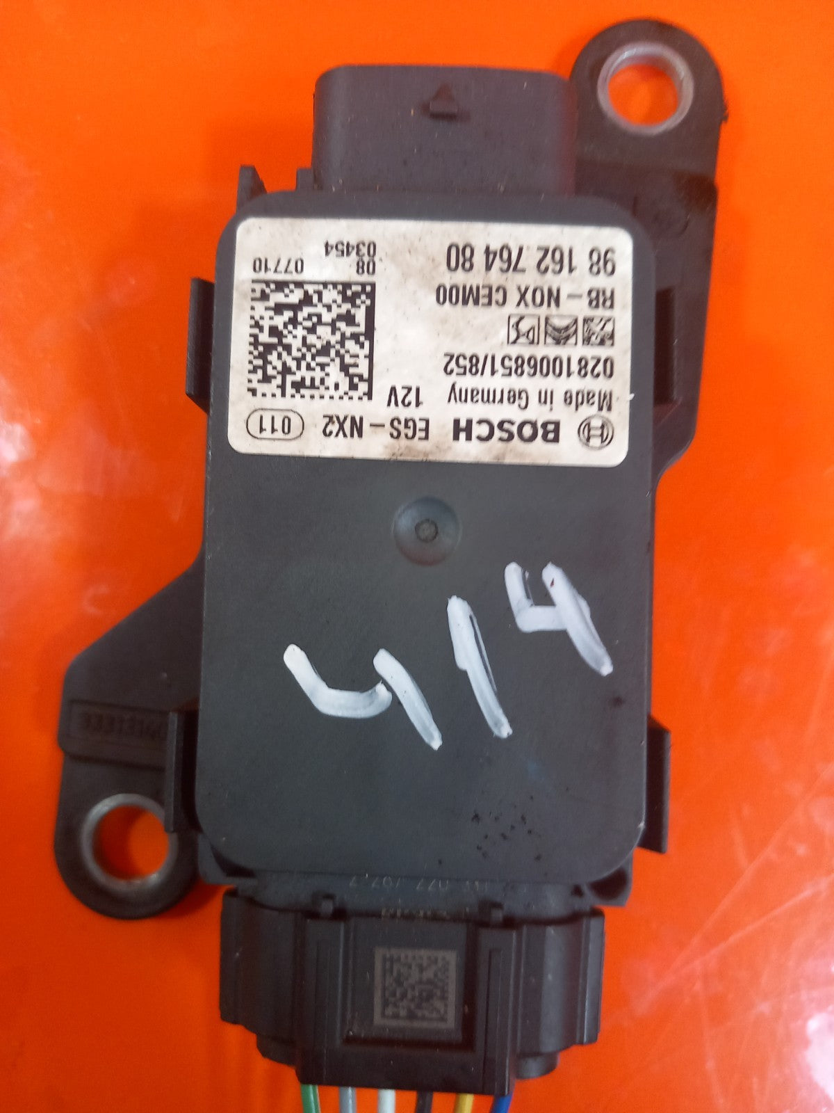 2020 Vauxhall Combo MK4 1.5Diesel  Lambda Oxygen Sensor 9816276480 Warranty A414 - Image 11
