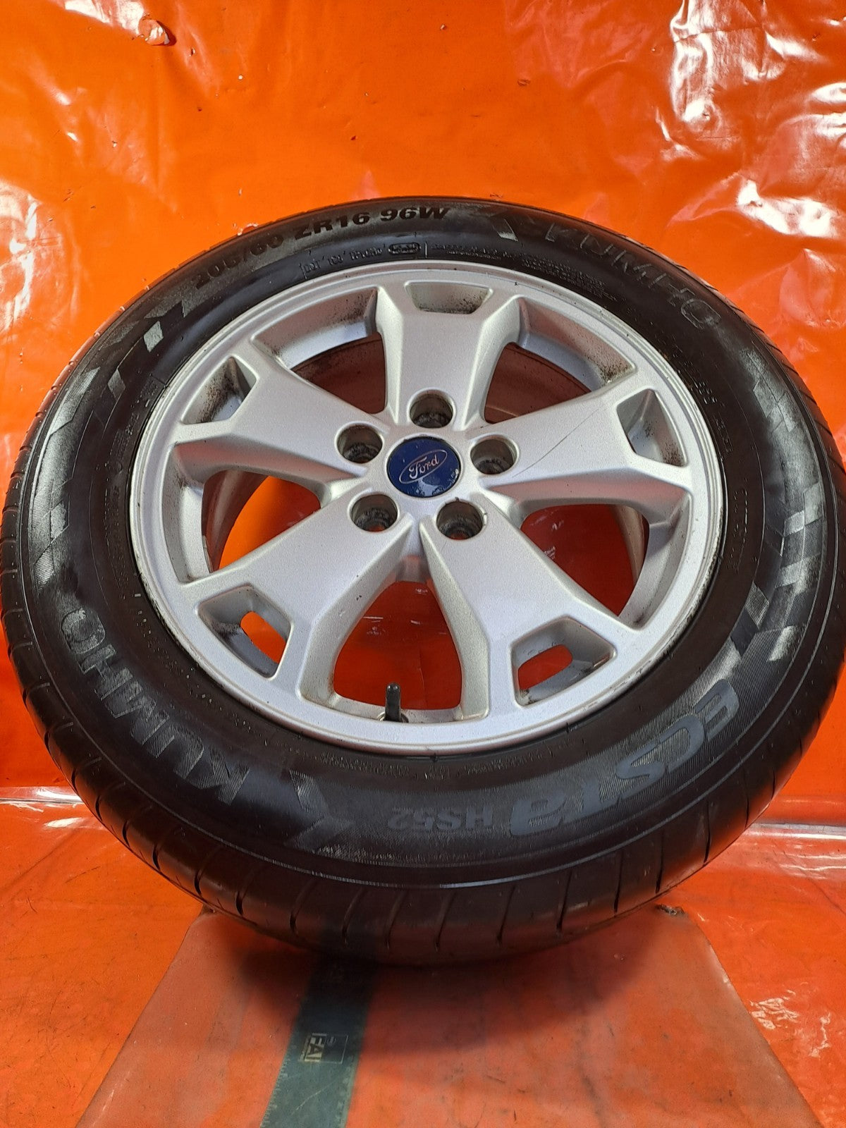 ✅2015 FORD TRANSIT CONNECT V408 ALLOY WHEEL WITH TYRE 205/60 R16 DT11-AC A355 - Image 5