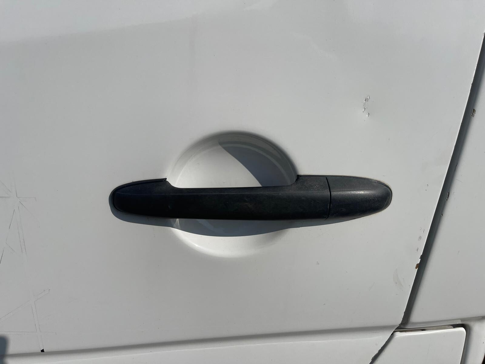 ✅VW CRAFTER CR35 2.0 DIESEL 2015 FRONT LEFT DOOR BARE WHITE Warranty A275 - Image 5