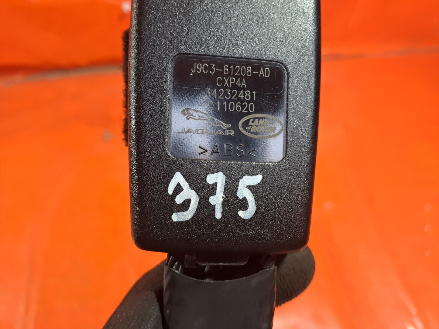 ✅2020 Jaguar I-Pace X590 Seat Belt Buckle Front Right J9C3-61208-AD A375 - Image 10