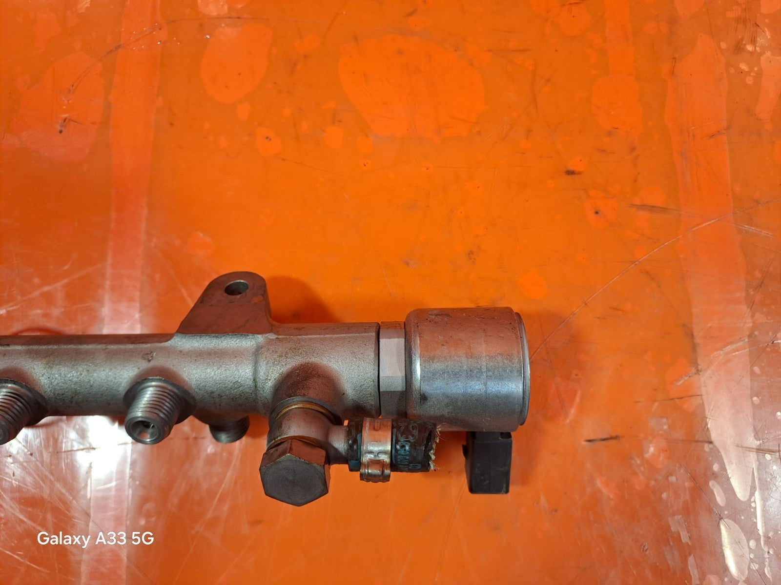 ✅2012 MERCEDES B CLASS W246 1.8D FUEL INJECTOR RAIL A6510700495 + WARRANTY A211 - Image 2