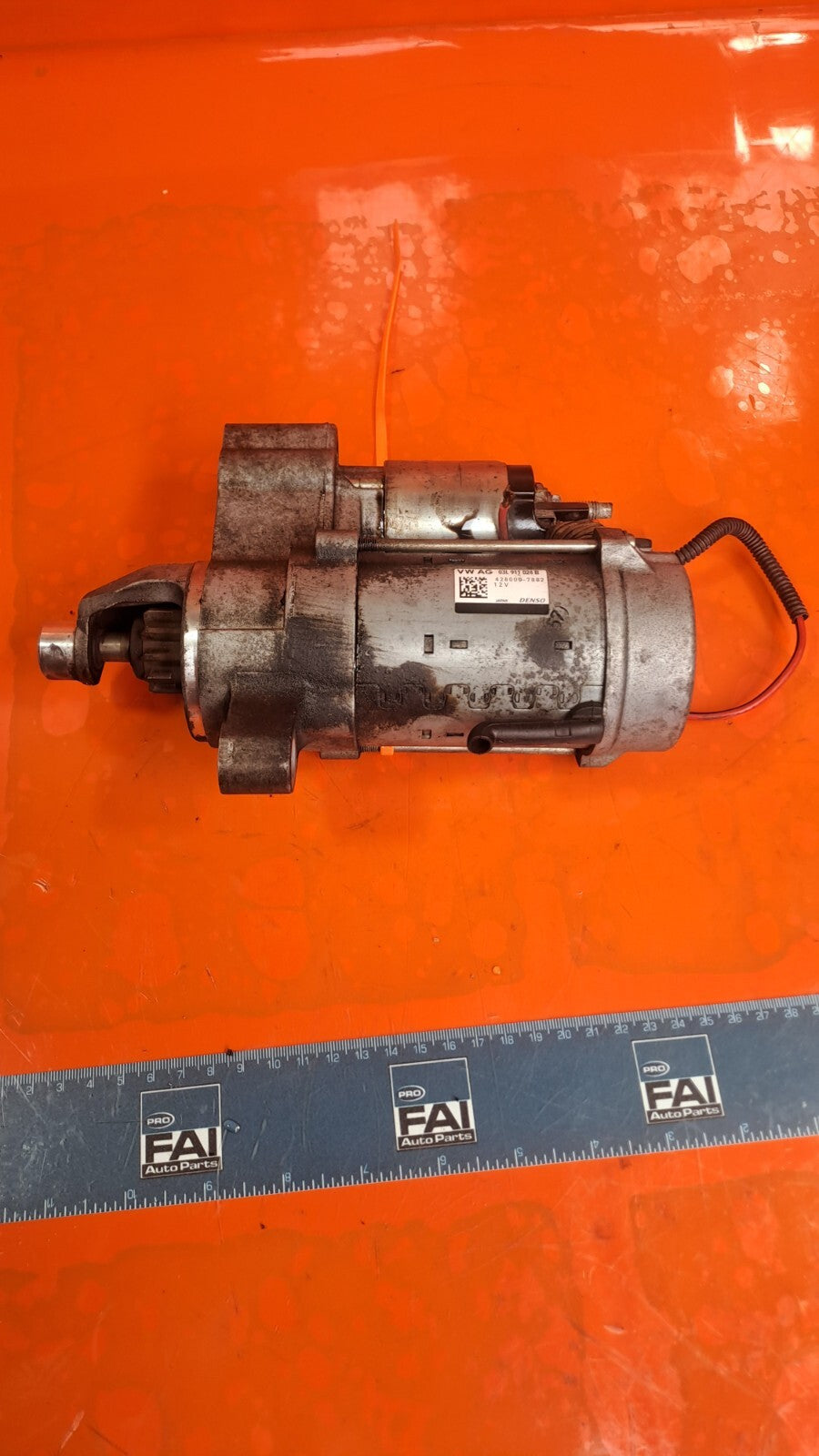 Audi A5 S Line 2.0 Diesel 2012 Starter Motor 03L911024B Warranty A218 - Image 10