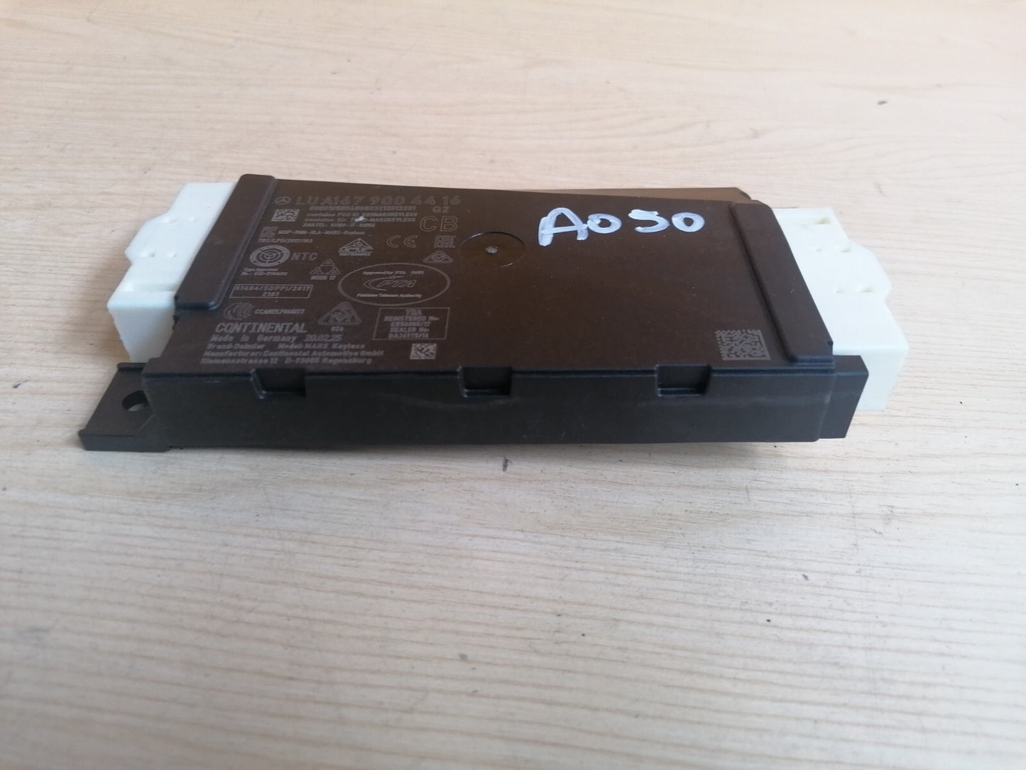✅2020 MERCEDES A CLASS W177 1.3P KEYLESS ENTRY MODULE A1679004416 A050 - Image 2