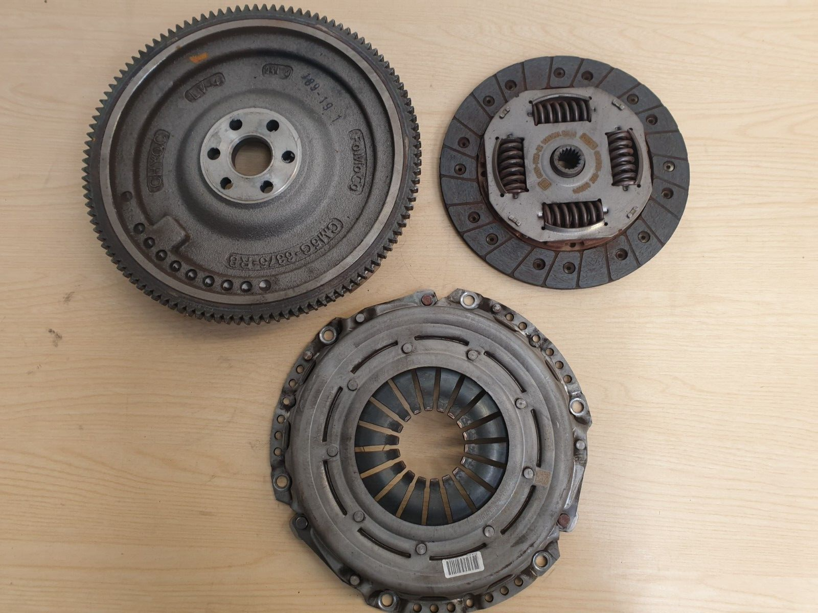 FORD FIESTA ST-LINE 1.0 PETROL 2021 CLUTCH KIT FLYWHEEL CM5G6375RB C1BG7550DC - Image 1