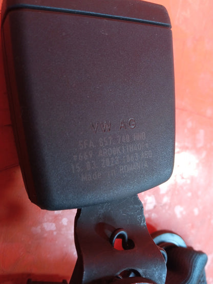 ✅Audi A3 Seat Rear Center Middle Seat Belt 640941300A 5FA857740MNB 5FA857807C - Image 7