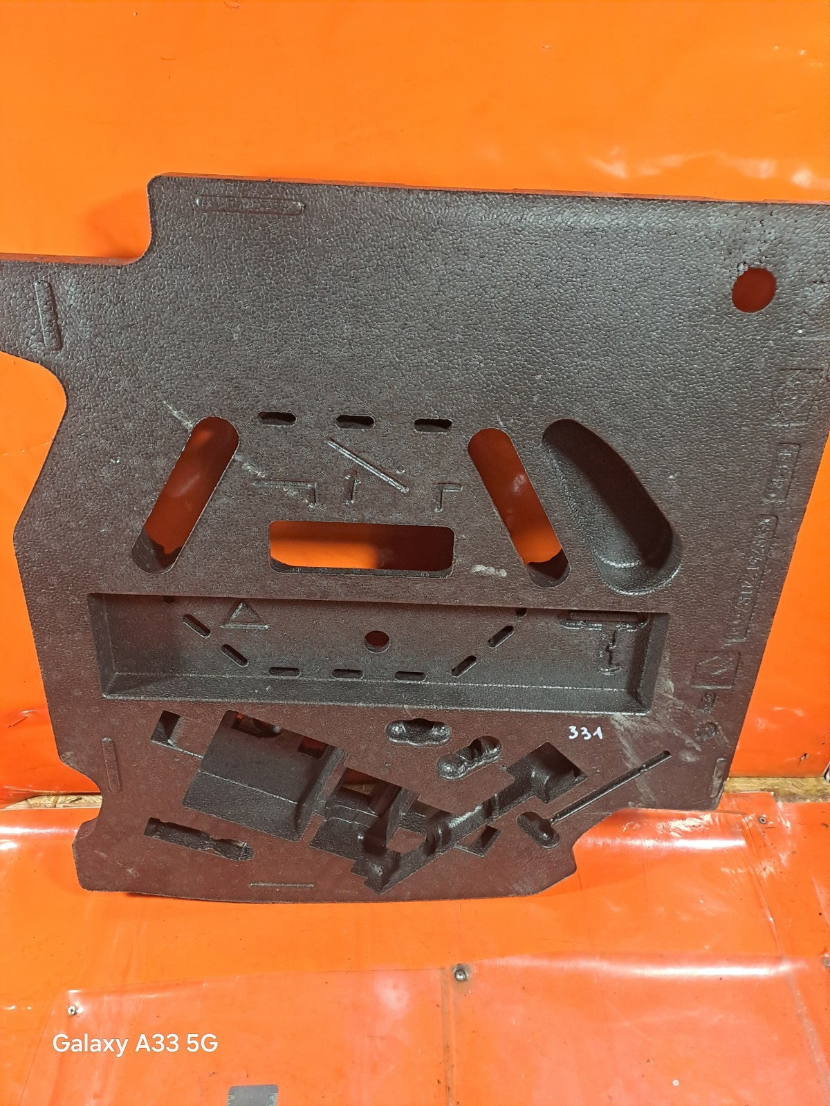 ✅RENAULT CLIO V 1.6 PETROL 2025 TOOL KIT FOAM HOLDER 849751741R Warranty A331 - Image 3