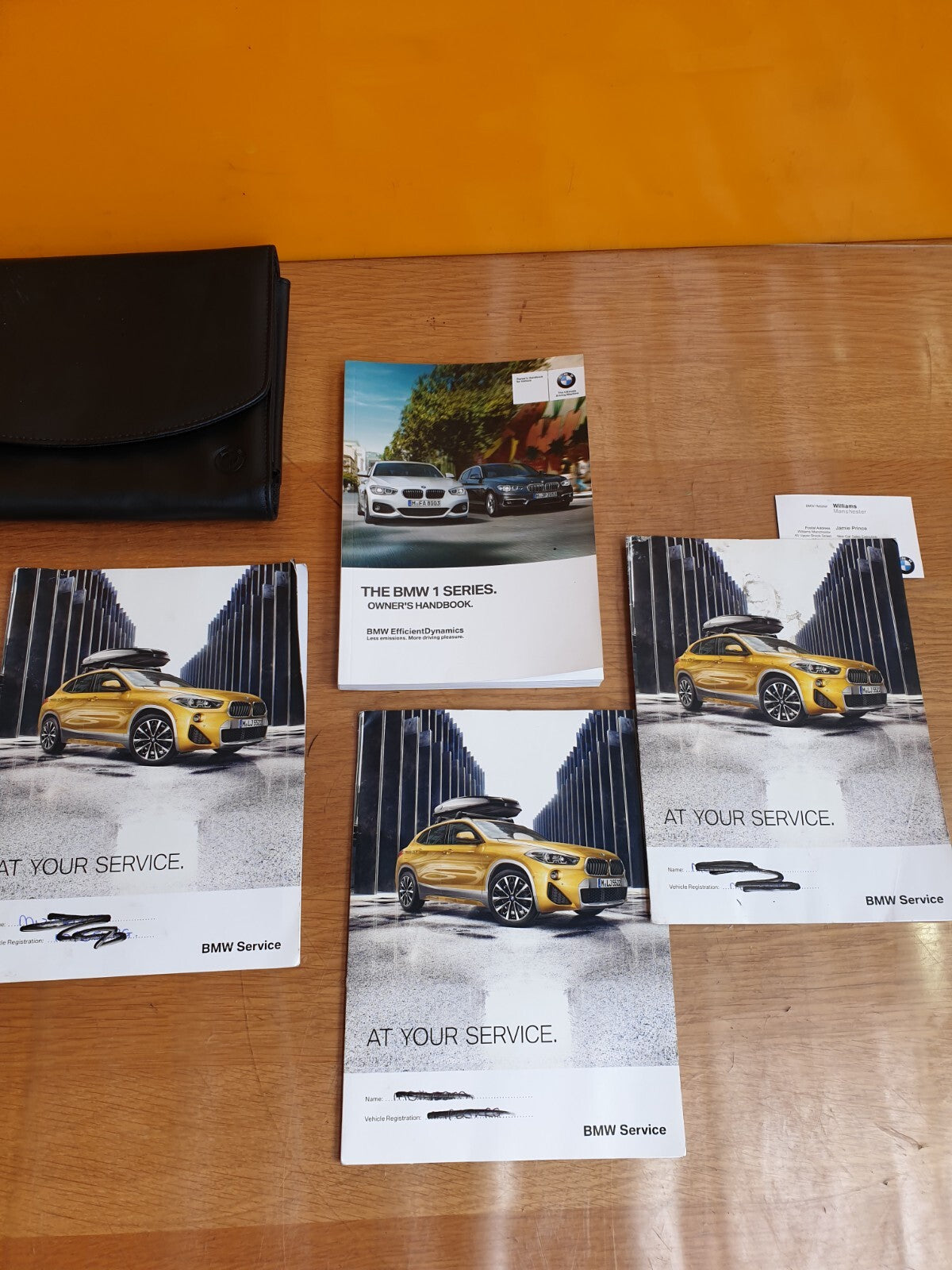 ✅2015 BMW 1 SERIES F20 1.5D OWNERS MANUAL HANDBOOK & WALLET + WARRANTY A160 - Image 8