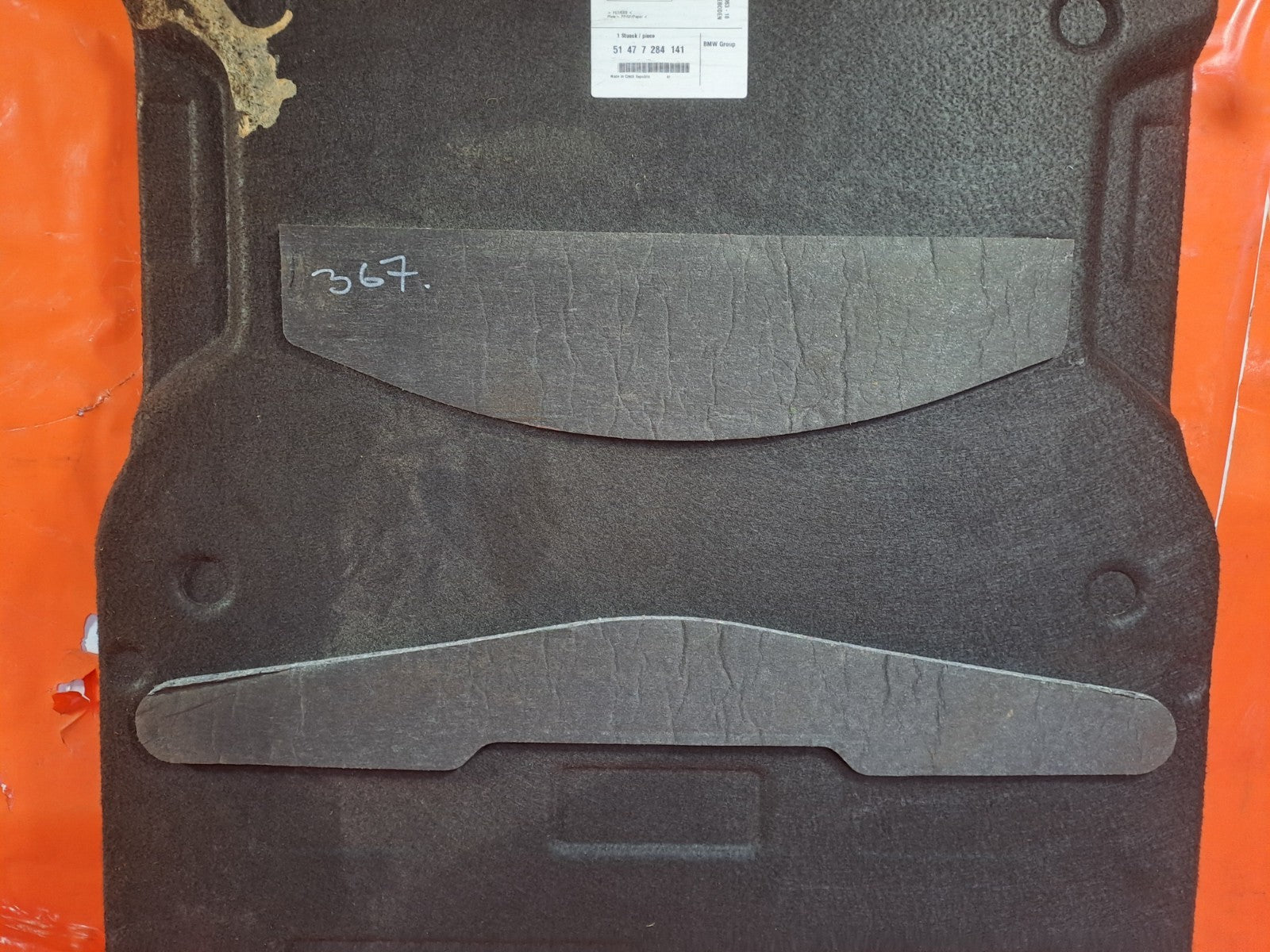 ✅2015 BMW 4 Series F33 M Sport Boot Floor Carpet Compartment 7284141 A367 - Image 11