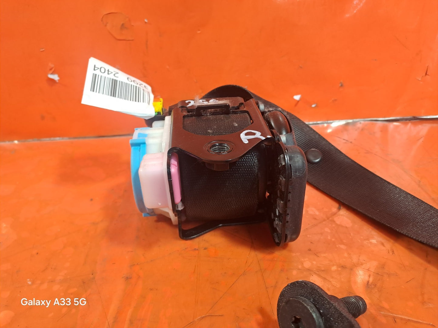 ✅2012 MERCEDES B CLASS W246 SEAT BELT FRONT RIGHT A2468600285 + WARRANTY A299 - Image 5