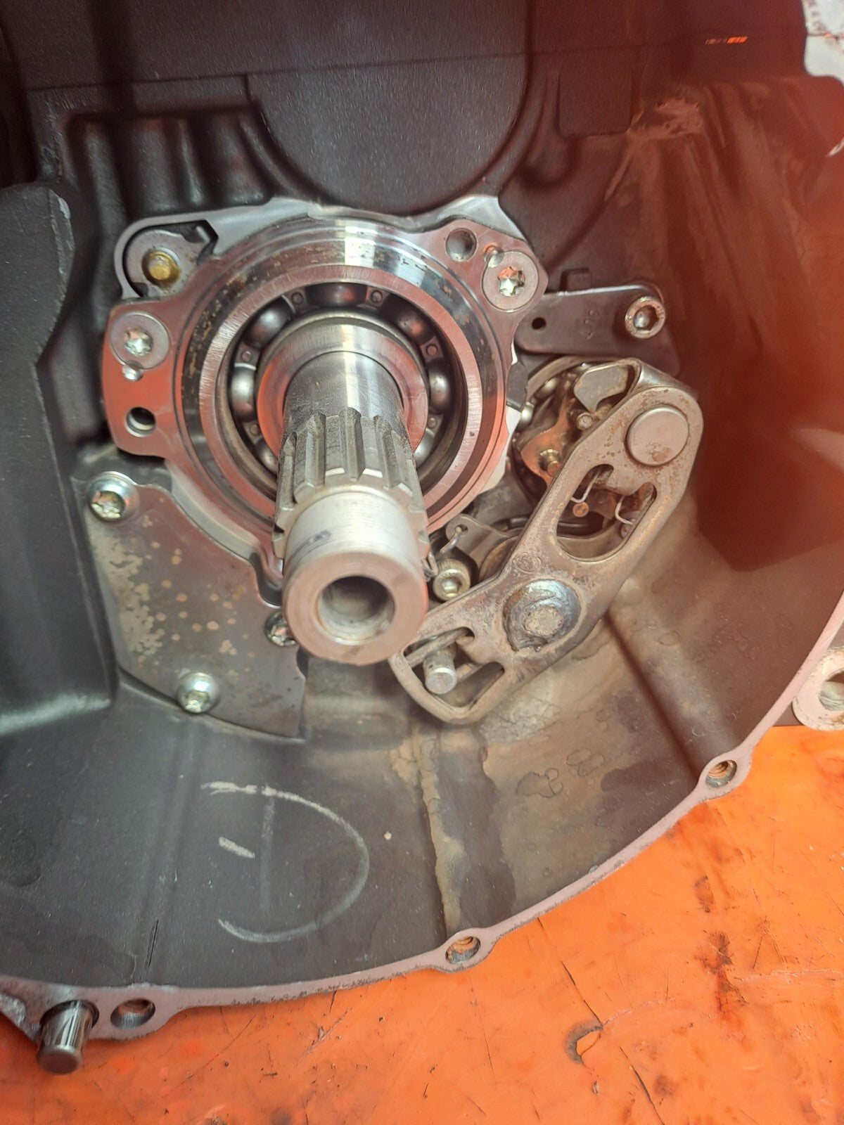 ✅2013 YAMAHA XJ6 F DIVERSION PETROL CRANKCASE  + WARRANTY A184 - Image 9