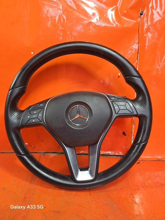 ✅2013 MERCEDES E CLASS W212 2.1D STEERING WHEEL A2184600118 + WARRANTY A271 - Image 2