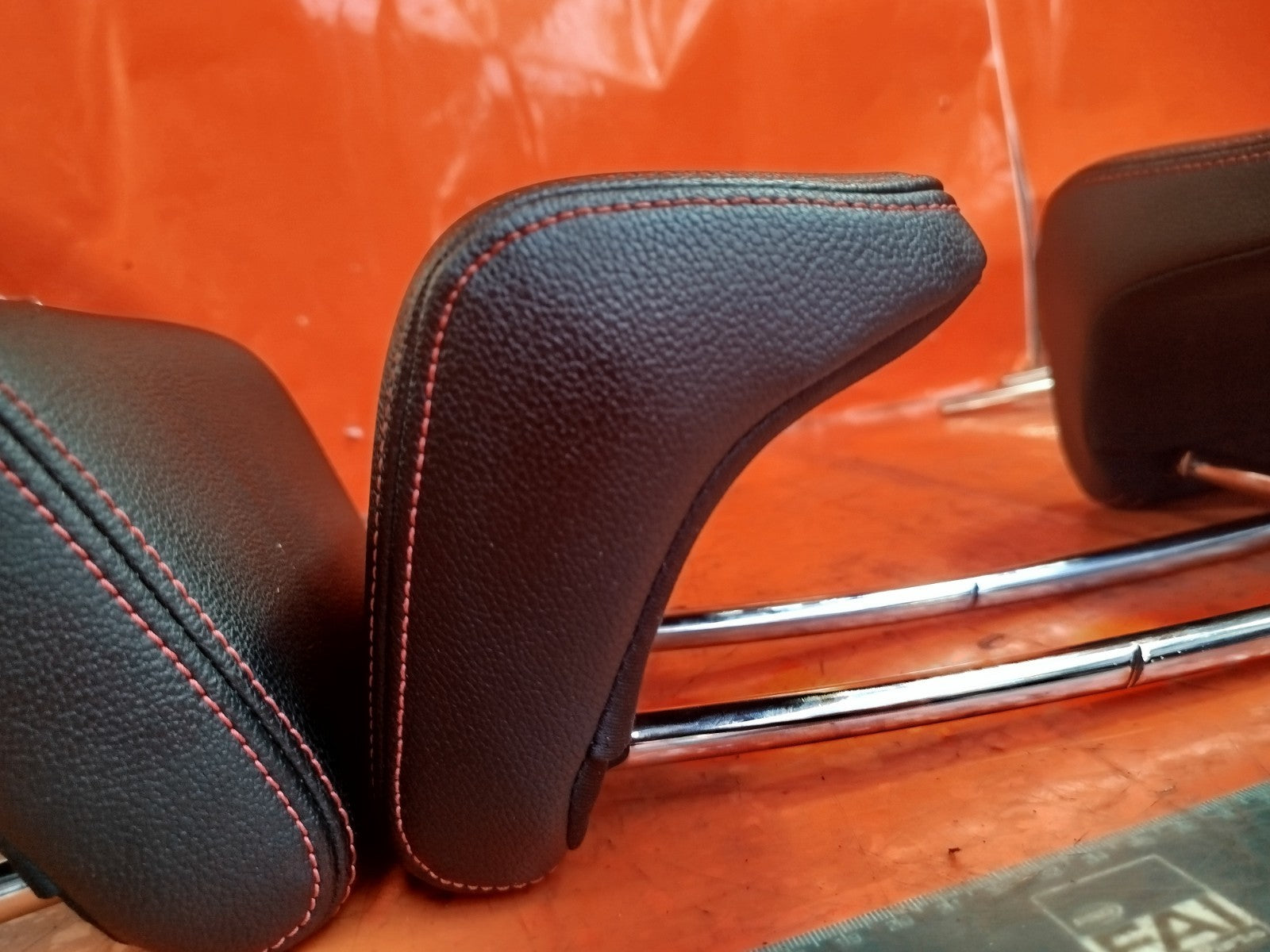 ✅2019-2025 FORD PUMA MK2 ST-LINE REAR LEATHER HEADRESTS + WARRANTY A252 - Image 10