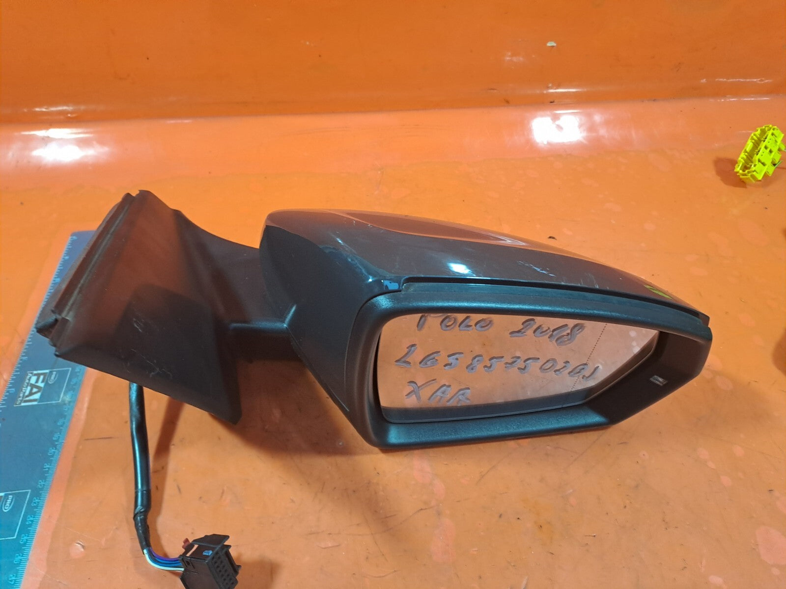 ✅2018 VW POLO MK6 FRONT RIGHT WING MIRROR 2GS857502BJ + WARRANTY xAA - Image 2