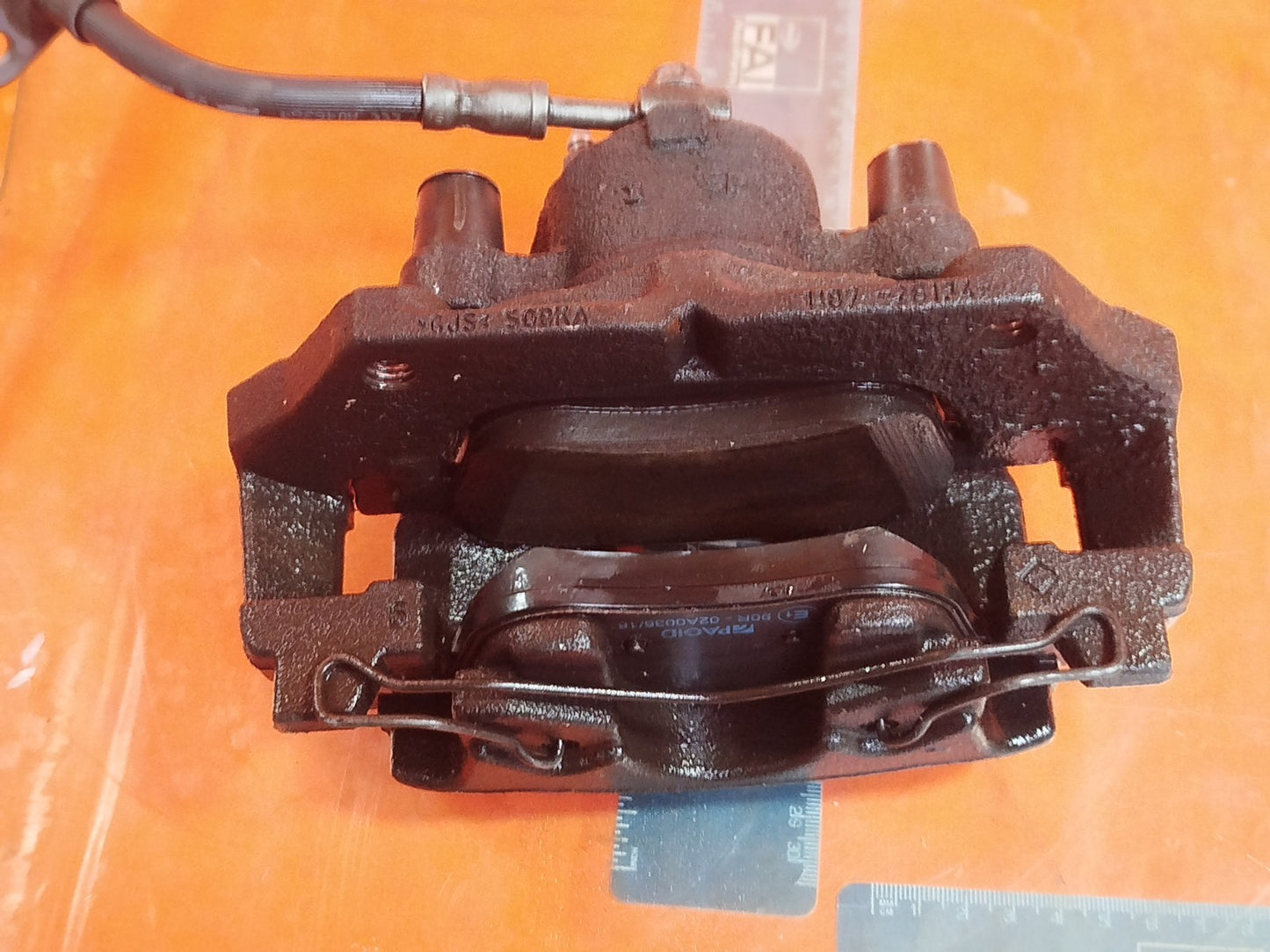 ✅FORD FIESTA ST-LINE X 1.5D 2018 FRONT LEFT BRAKE CALIPER H1BC-2B302-A A332 - Image 8