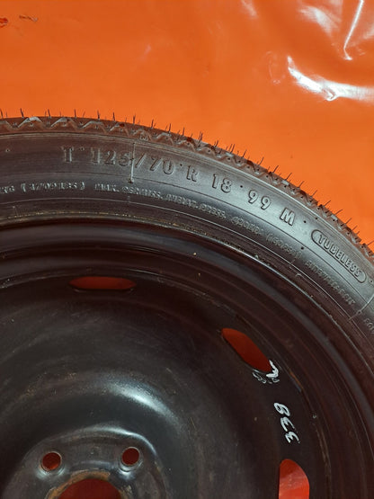 ✅AUDI A3 1.6 DIESEL 2013 SPARE WHEEL T125/70 R18 & TOOL KIT Warranty A338 - Image 9