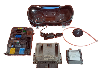 ✅Citroen Berlingo 650 1.5 Diesel 2020 Engine ECU Kit 9830707680 9831102380 A381 - Image 1