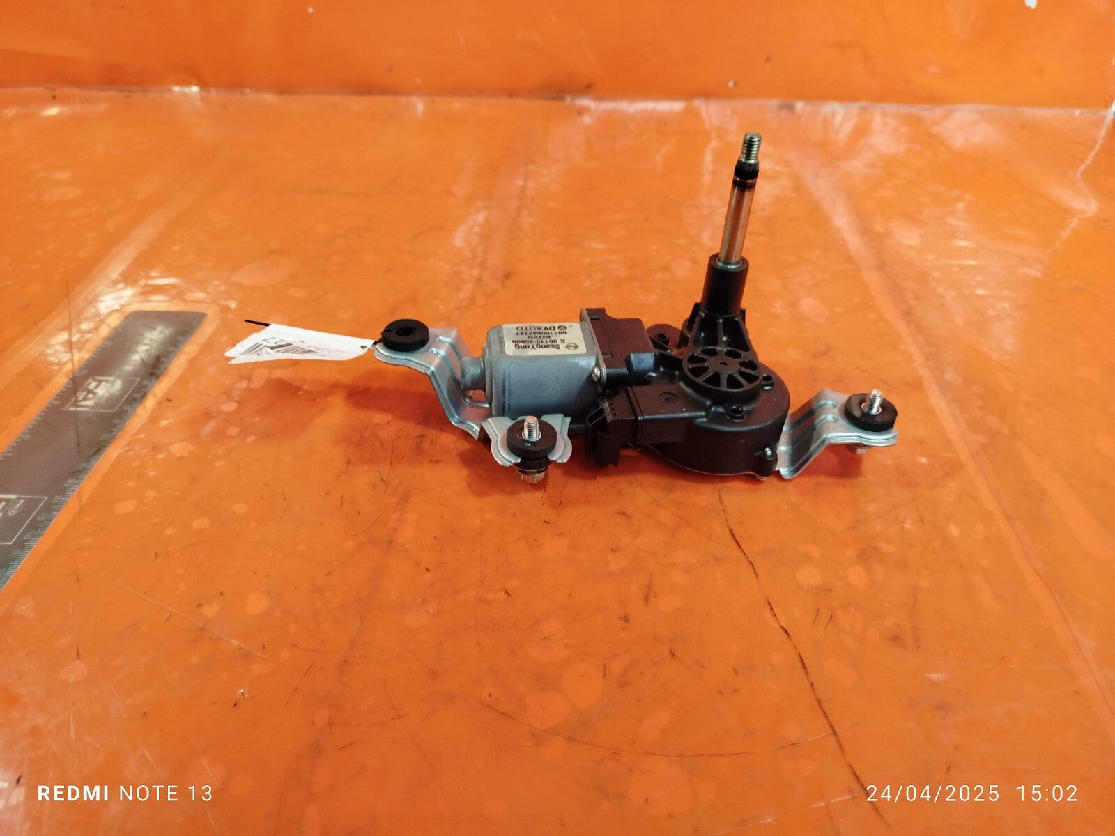 ✅SSANGYONG TIVOLI Elx 1.6 DIESEL 2016 REAR WIPER MOTOR 86110-35000 Warranty A279 - Image 2