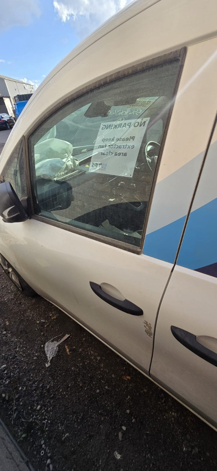 2025 Renault Kangoo MK3 Front Left Passenger Side Door Bare White Warranty A408 - Image 5