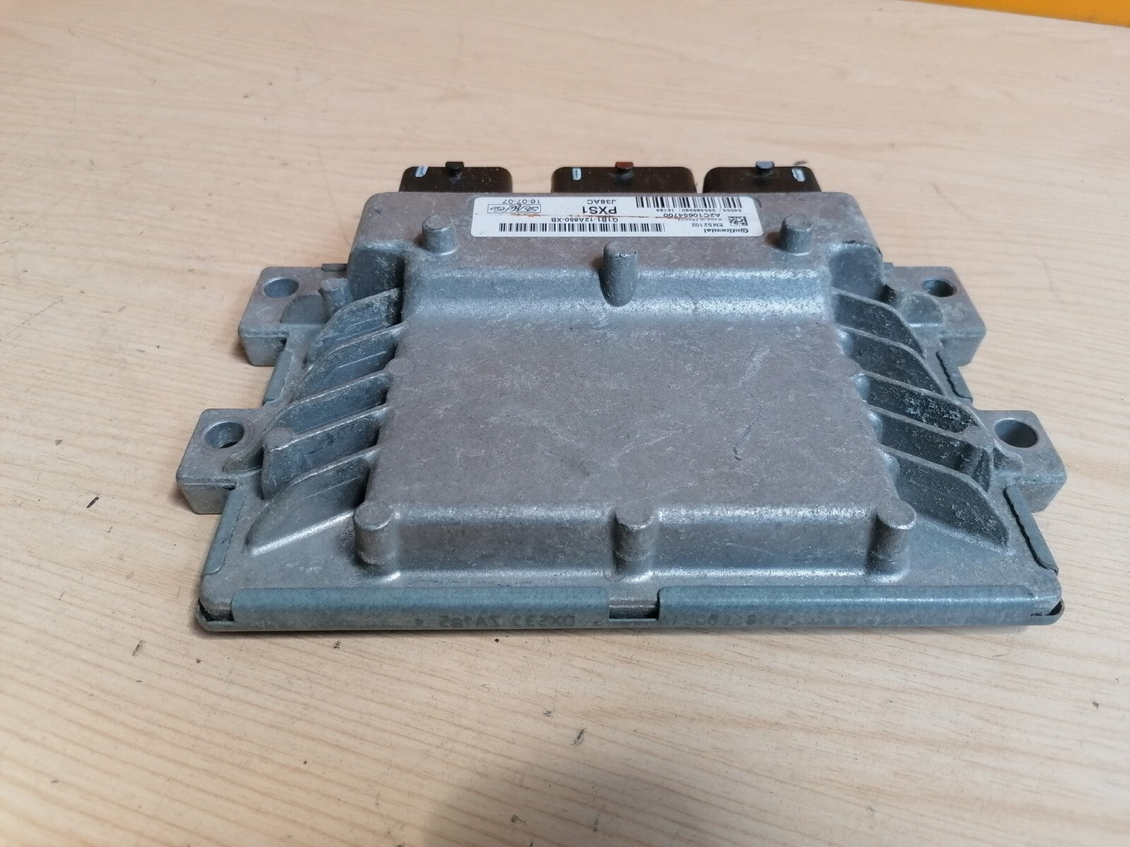 2016 FORD FIESTA MK7 1.2 PETROL ENGINE ECU G1B1-12A650-XB X00 - Image 4