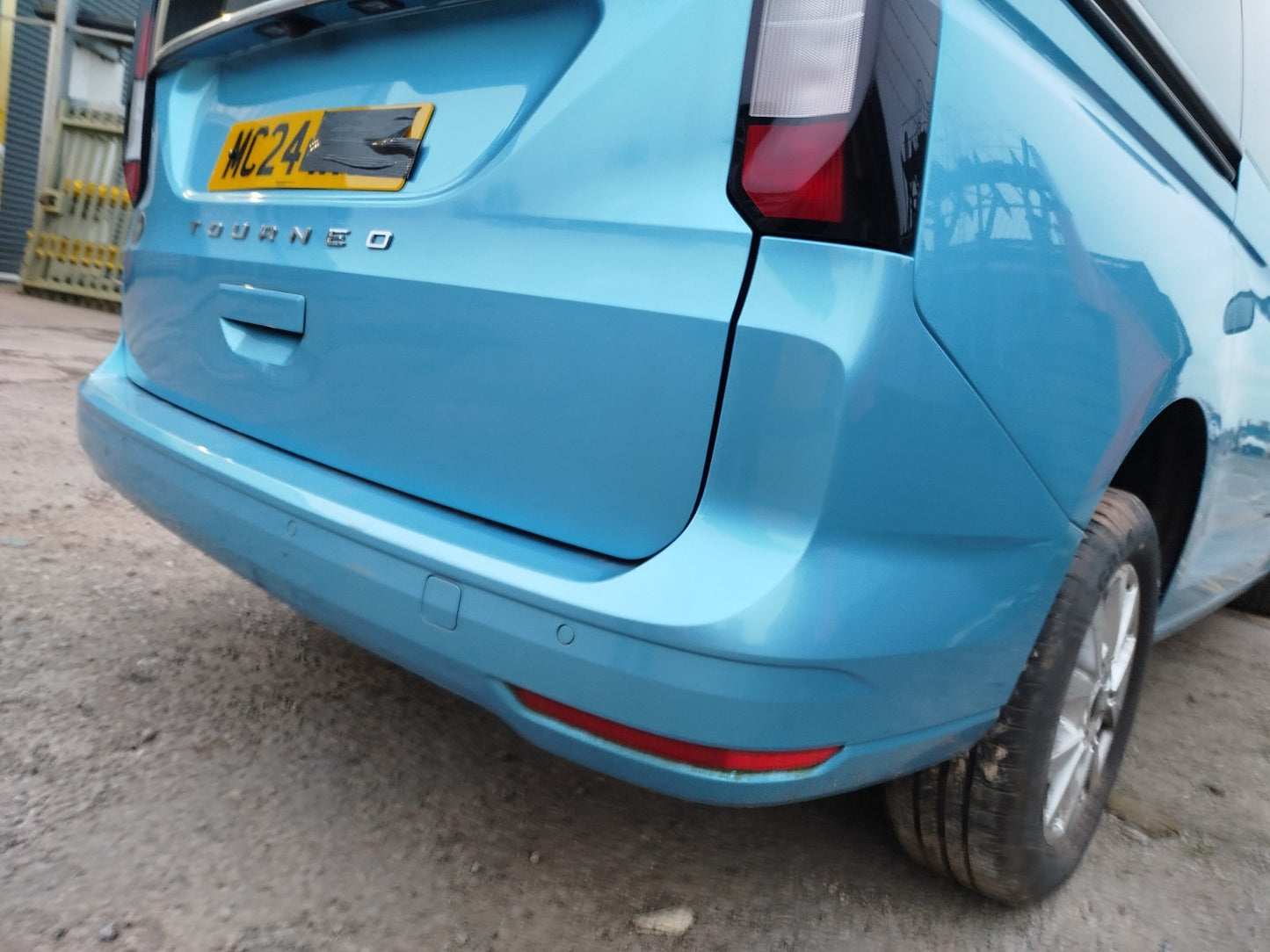✅2024 FORD GRAND TOURNEO CONNECT 1.5D REAR BUMPER BLUE + WARRANTY A341 - Image 1