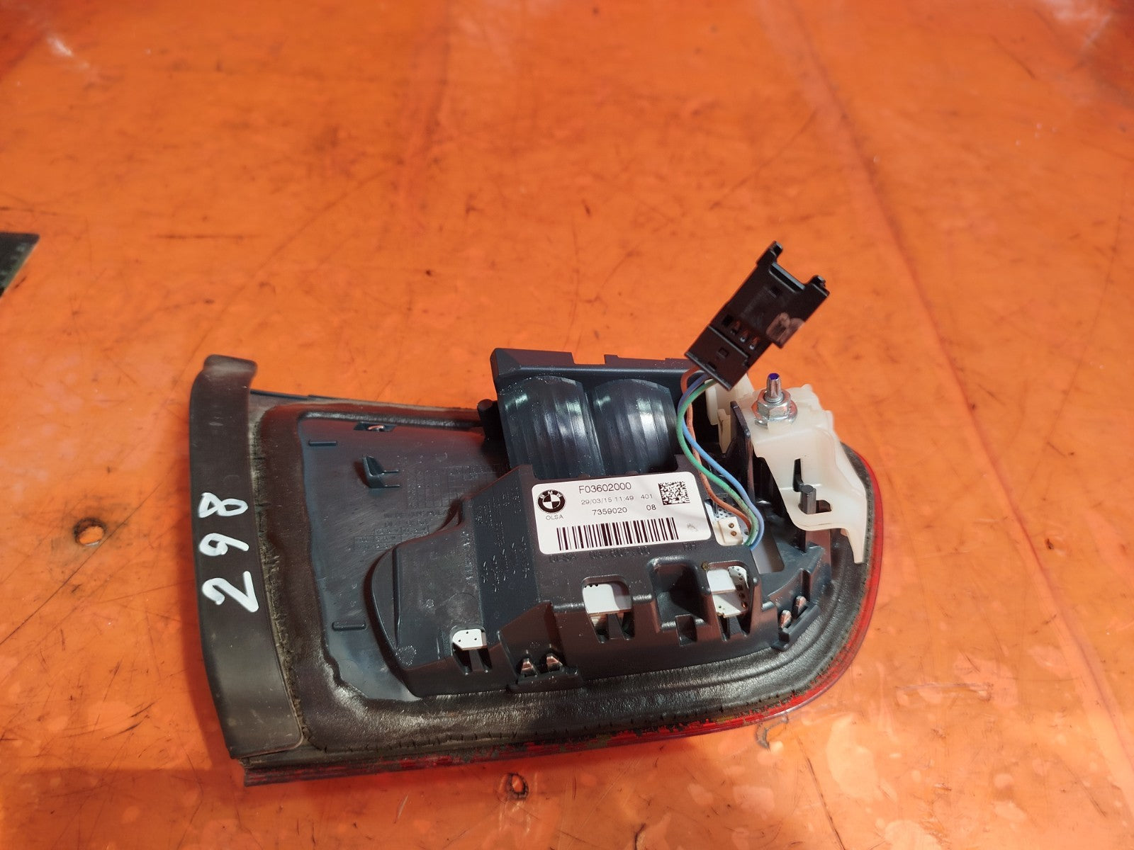 ✅2015 BMW 1 SERIES F21 M SPORT REAR RIGHT INNER TAIL LIGHT 7359020 + WARRANTY - Image 6