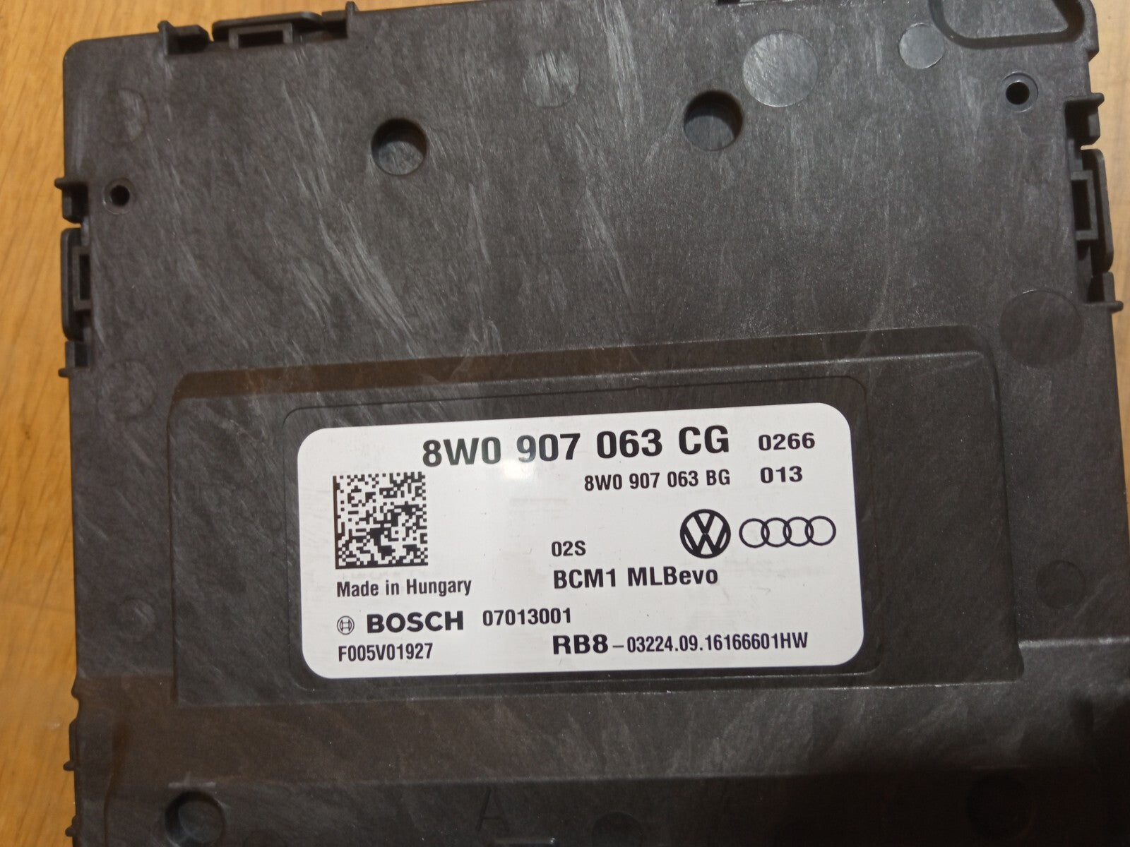 ✅Audi A5 F5 S-Line 2016 Body Control Module Unit 8W0907063CG + Warranty A142 - Image 10