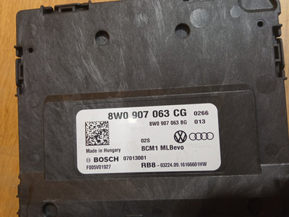 ✅Audi A5 F5 S-Line 2016 Body Control Module Unit 8W0907063CG + Warranty A142 - Image 10