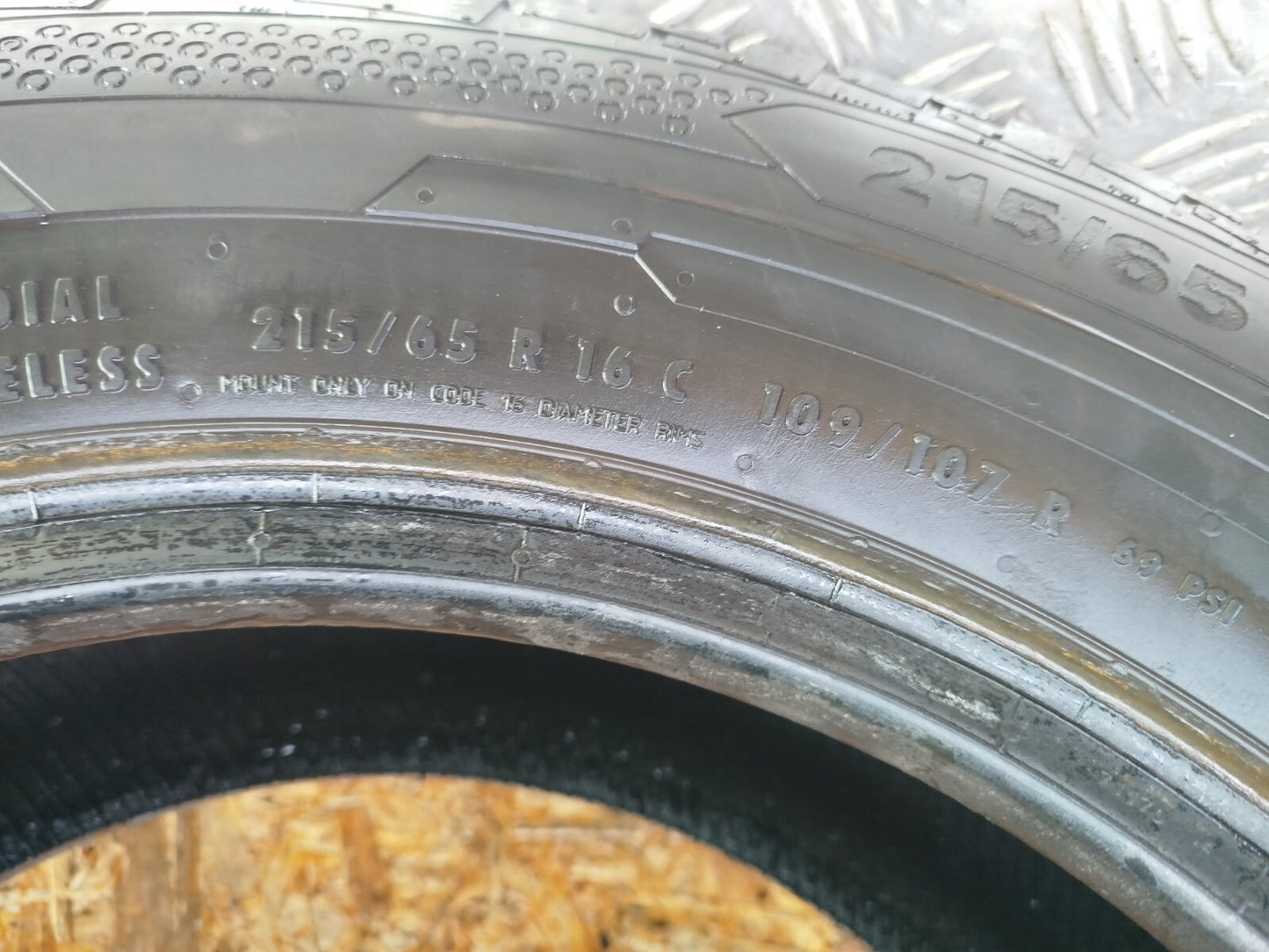 ✅CONTINENTAL VANCONTACT TYRE 215/65 R16 5.35mm Warranty xAA - Image 8