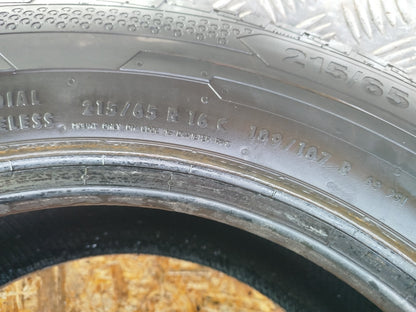 ✅CONTINENTAL VANCONTACT TYRE 215/65 R16 5.35mm Warranty xAA - Image 8