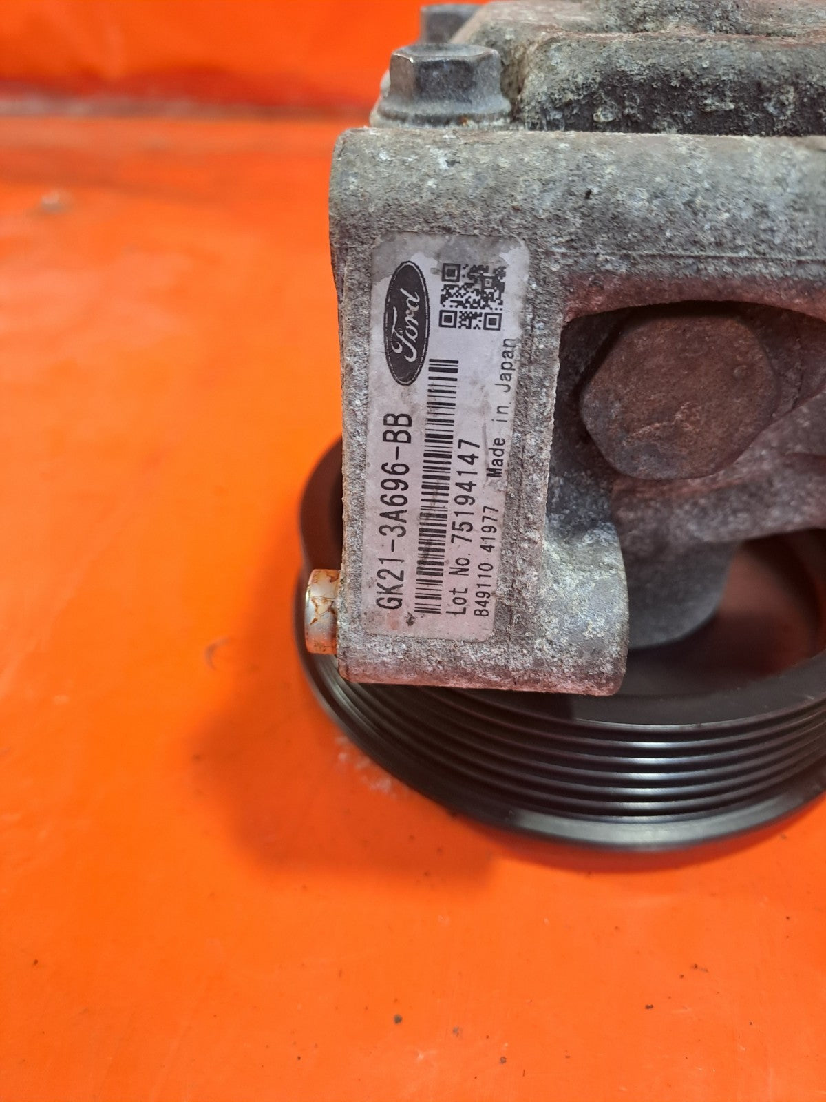✅Ford Tourneo Custom 2.0 Diesel 2017 Power Steering Pump GK213A696BB Warranty - Image 8