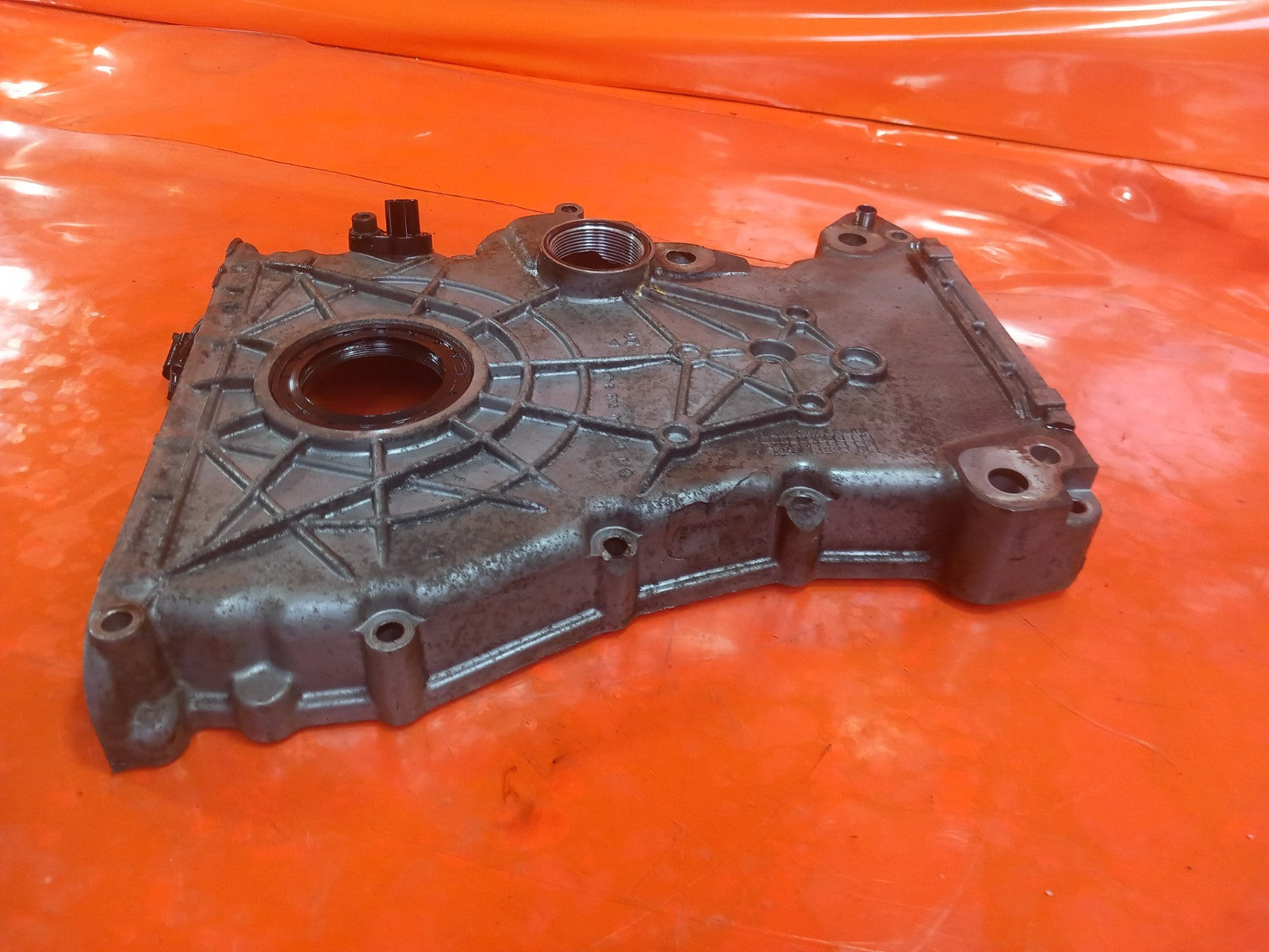 2018 Ssangyong Korando ELX Lower Timing Chain Cover R6720150001 Warranty A329 - Image 7