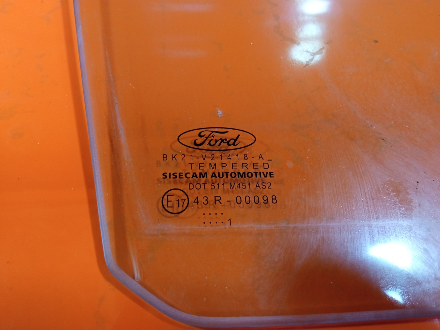 ✅Ford Transit Custom 2.0 Diesel 2021 Front Right Quarter Window Glass BK21V21418 - Image 3