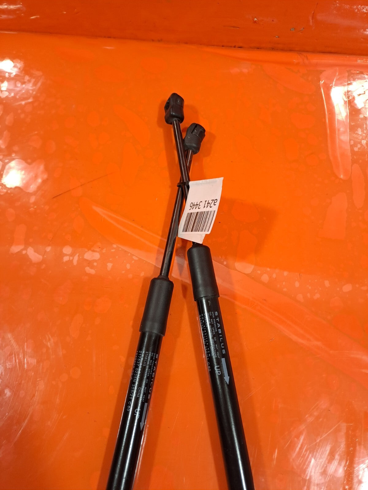 ✅2018-2025 TESLA MODEL 3 FRONT BONNET GAS STRUTS PAIR 1645989-00-A WARRANTY A241 - Image 3