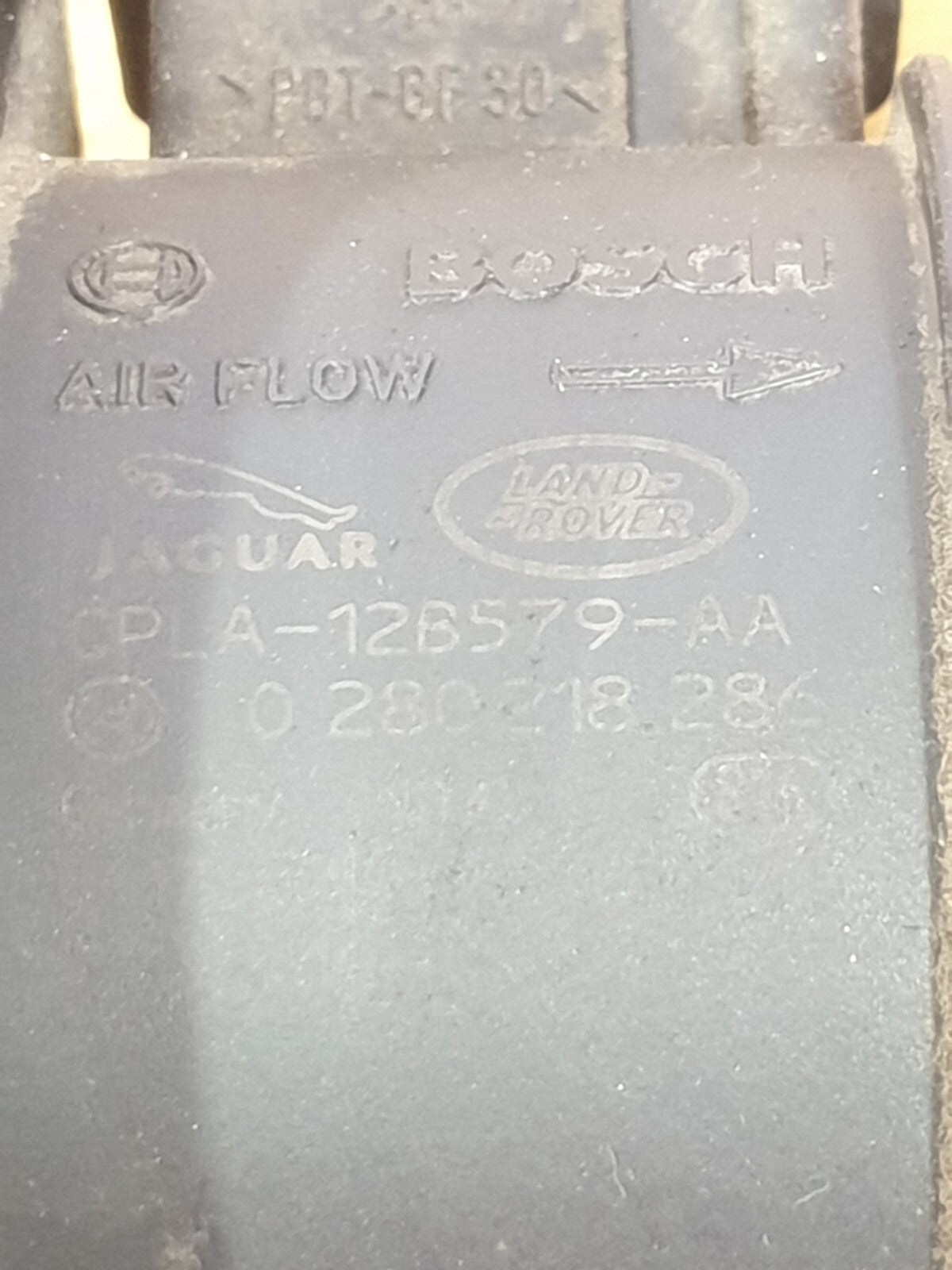 ✅JAGUAR F-PACE X761 3.0 PETROL 2017 AIR FLOW MASS METER SENSOR CPLA12B579AA A196 - Image 11