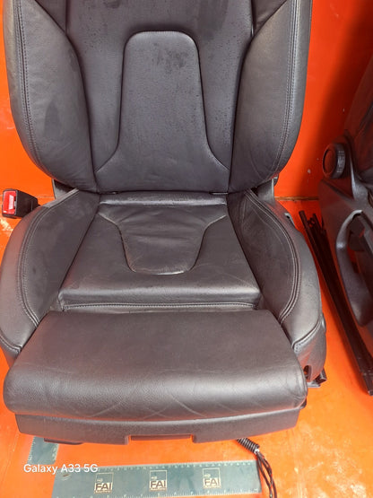 ✅2010 AUDI A5 8T S LINE 2.0P FRONT SEATS PAIR + WARRANTY A223 - Image 3