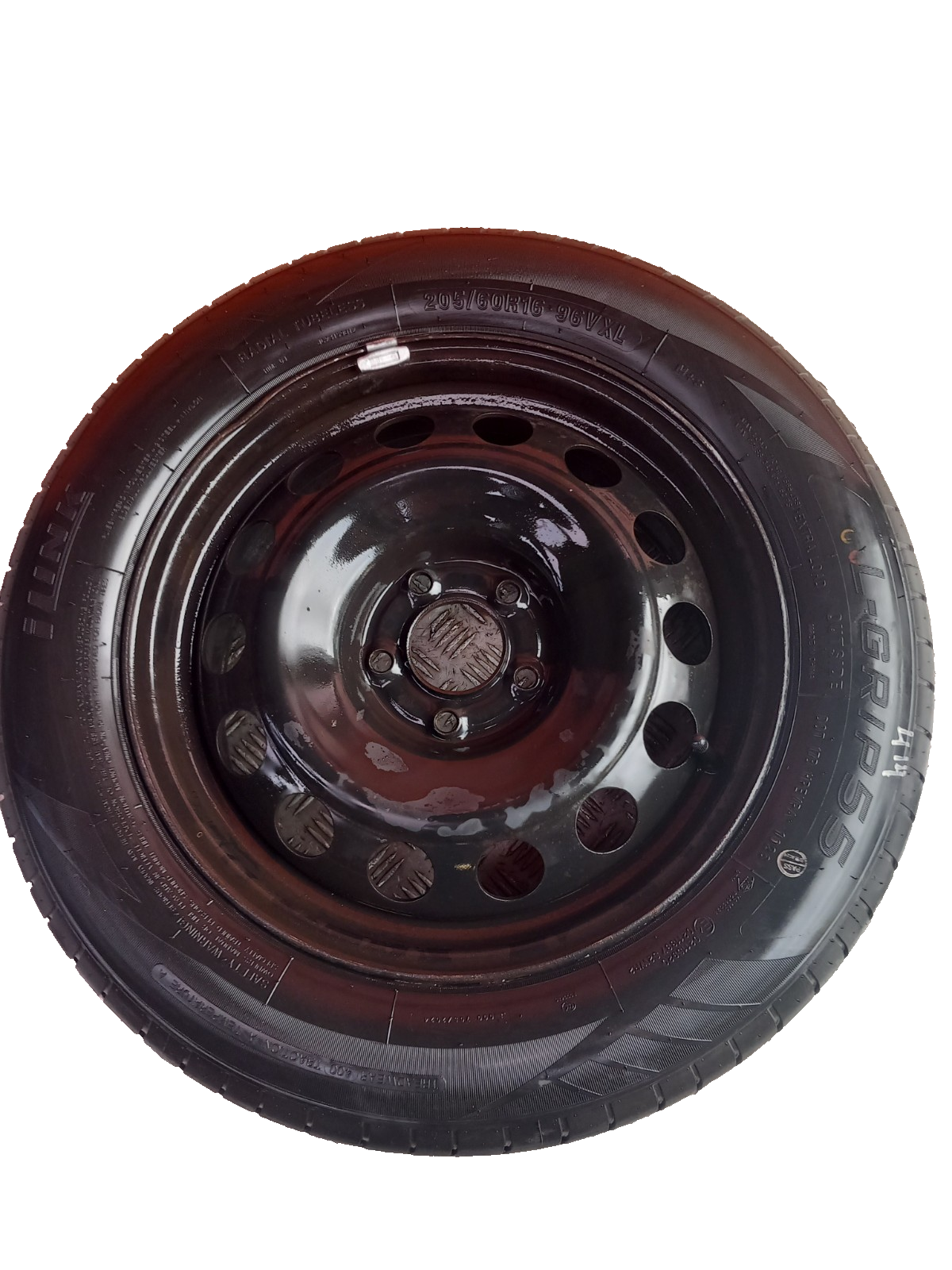 Vauxhall Combo MK4 1.5 Diesel 2020 Alloy Wheel with Tyre 205/60 R16 6,74 mm A414 - Image 1