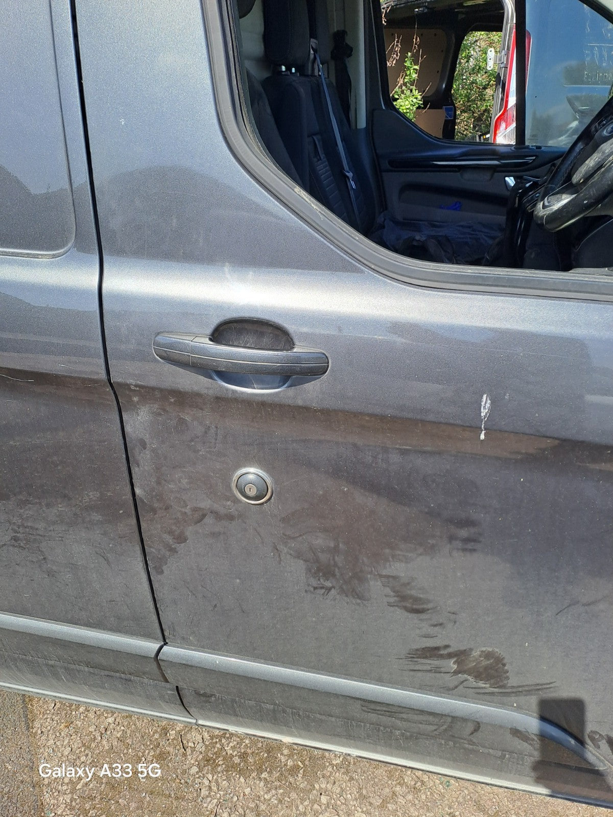 ✅2019 Ford Transit Custom Front Right Door Bare w/o Mirror Grey + Warranty A383 - Image 6