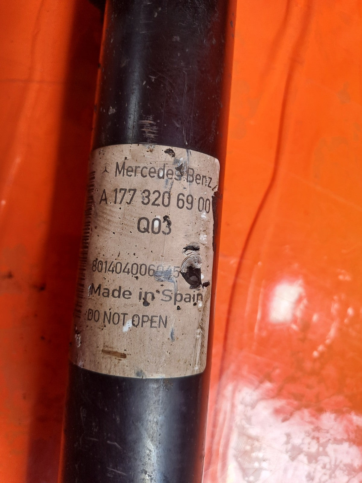 ✅Mercedes W177 A180 Sport 1.5 Diesel 2019 Rear Shock Absorbers Pair A1773206900 - Image 7