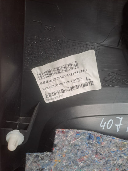 2021 Ford Ranger Wildtrak Rear Left Door Card Warranty A407 - Image 12