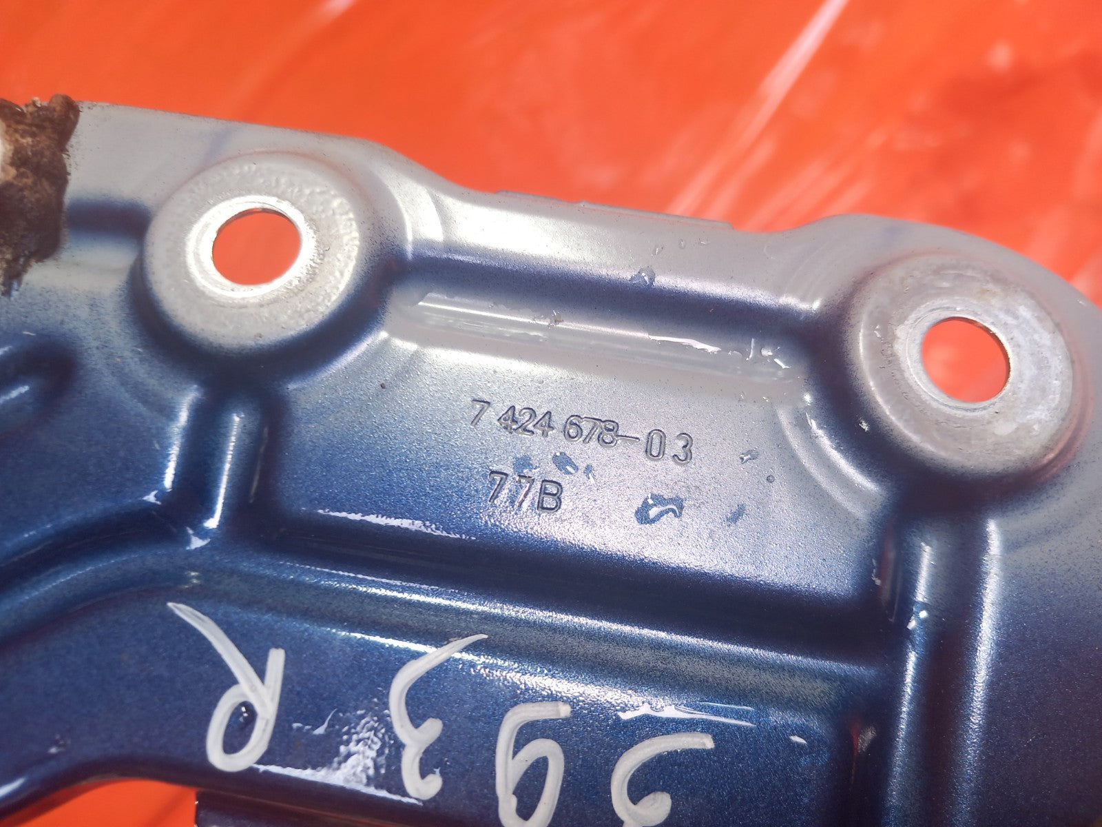2019 BMW X3 G01 Front Right Wing Mounting Bracket Set 7424678 Warranty A393 - Image 7