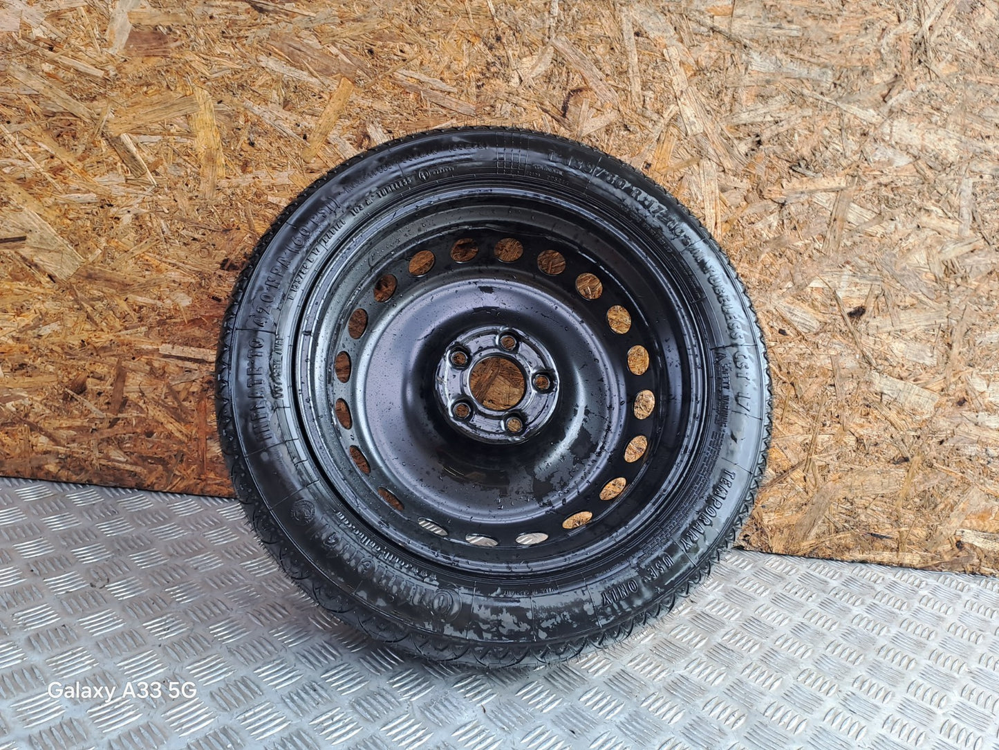 ✅MERCEDES E CLASS W207 SPACE SAVER SPARE WHEEL T135/80 R17 + WARRANTY xAA - Image 12