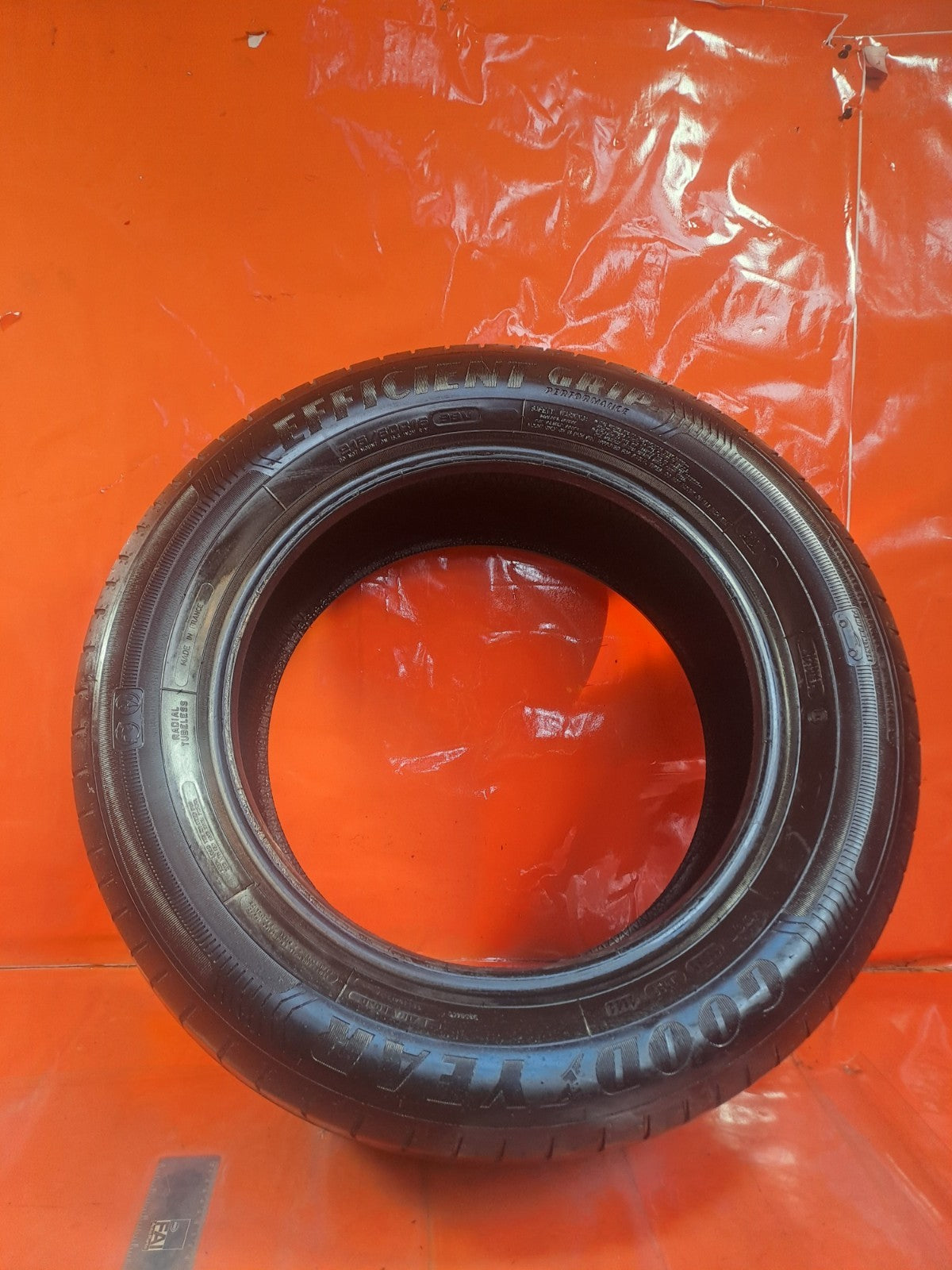 ✅GOODYEAR EFFICIENT GRIP 215/60 R16 TYRE 4.38 mm Warranty xAA - Image 1